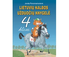 KNYGA Lietuvių kalbos užduočių knygelė 4kl.