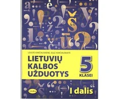 KNYGA Lietuvių kalbos užduotys 5 klasei, 1 dalis