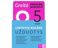 KNYGA Šviesa Lietuvių kalbos užduotys 5 klasei (Greita pagalba mokiniui!)