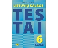 KNYGA Lietuvių kalbs testai 6 klasei