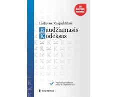 KNYGA Lietuvos Respublikos baudžiamasis kodeksas. Papildytas leidimas 2025 11 01