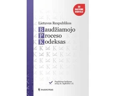 KNYGA Lietuvos Respublikos baudžiamojo proceso kodeksas. Papildytas leidimas 2025 11 01