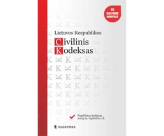 KNYGA Lietuvos Respublikos civilinis kodeksas. Papildytas leidimas 2025 11 01
