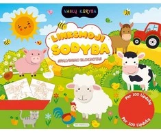 KNYGA Linksmoji sodyba. Spalvinimo bloknotas