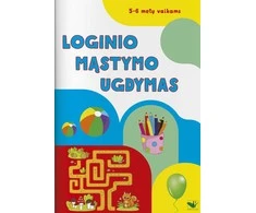 KNYGA Loginio mąstymo ugdymas 5-6 metų vaikams