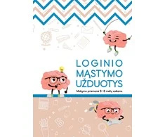 KNYGA Loginio mąstymo užduotys. Mokymo priemonė 6-8 m. vaikams