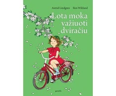 KNYGA Lota moka važiuoti dviračiu