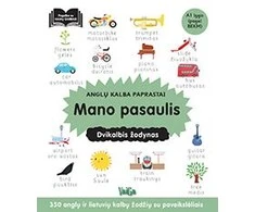 KNYGA Mano pasaulis. Anglų kalba paprastai. Dvikalbis žodynas