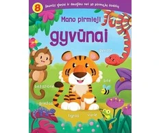 KNYGA Mano pirmieji gyvūnai (su 8 garsais)