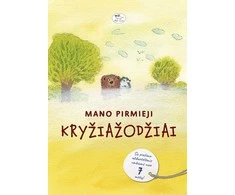 KNYGA Mano pirmieji kryžiažodžiai. Su piešimo užduotėlėmis vaikams nuo 7 metų