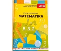KNYGA Mano sėkmės žingsneliai. Užduotys priešmokyklinukui: matematika, 1 d.