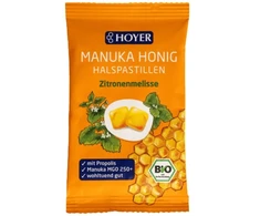 KNYGA Manuka medaus pastilės gerklei, ekologiškos, 30 g