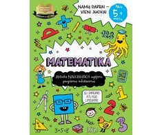 KNYGA Matematika 5+. Namų darbai–vieni juokai