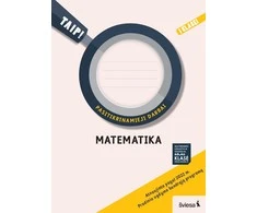 KNYGA Šviesa Matematika. Pasitikrinamieji darbai 1 klasė (atnaujinta 2022). Serija TAIP!