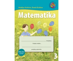 KNYGA Šviesa Matematika. Pratybų sąsiuvinis 1 klasei, 3 dalis (atnaujintas leidimas)