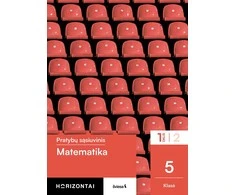 KNYGA Šviesa Matematika. Pratybų sąsiuvinis 5 klasei, 1 dalis, serija Horizontai