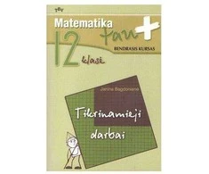 KNYGA Matematika Tau plius. 12 kl. Bendr. kur. Pr.sąs.