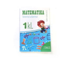 KNYGA Matematika. Tekstiniai uždaviniai. 1 klasė II dalis. Sudėtis ir atimtis iki 20