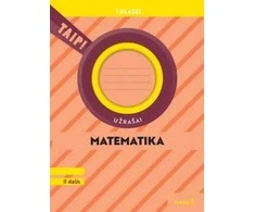 KNYGA Šviesa Matematika. Užrašai 1 klasė, 2 dalis (atnaujinta 2022). Serija TAIP!