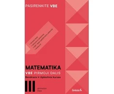 KNYGA Šviesa Matematika. Bendrasis ir išplėstinis kursas 11 klasei, serija Pasirenk tarpiniam patikrinimui!