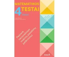 KNYGA Šviesa Matematikos testai 4 klasei, serija Pasirenk nacionaliniam mokinių pasiekimų patikrinimui! (pagal 20