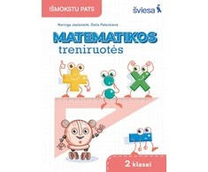 KNYGA Šviesa Matematikos uždavinynas „Matematikos treniruotės“ 2 klasei