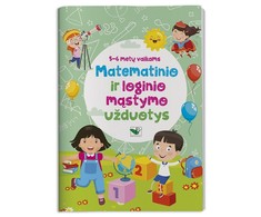 KNYGA Matematinio ir loginio mąstymo užduotys 5-6 metų vaikams