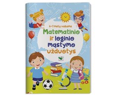 KNYGA Matematinio ir loginio mąstymo užduotys 6-7 metų vaikams