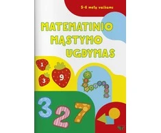 KNYGA Matematinio mąstymo ugdymas 5-6 metų vaikams