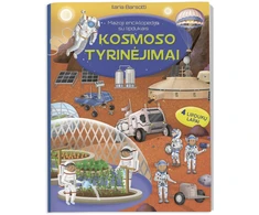 KNYGA Mažoji enciklopedija su lipdukais. Kosmoso tyrinėjimai