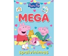KNYGA Mega spalvinimas Peppa Pig