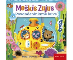 KNYGA Meškis Zujus povandeniniame laive. Su slankiojančiais paveikslėliais!