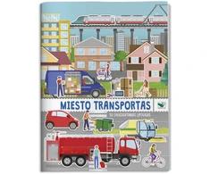 KNYGA Miesto transportas. Su daugkartiniais lipdukais