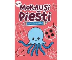 Mokausi piešti. Užduočių ir spalvinimo knygelė