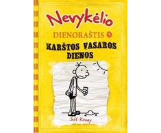 KNYGA Nevykėlio dienoraštis 4. Karštos vasaros dienos