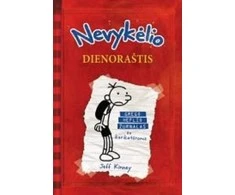 KNYGA Nevykėlio dienoraštis 1. Grego Heflio žurnalas su karikatūromis