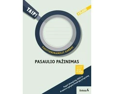 KNYGA Šviesa Pasaulio pažinimas. Pasitikrinamieji darbai 4 klasei. Serija TAIP!