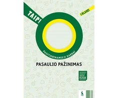 KNYGA Šviesa Pasaulio pažinimas. Pasitikrinamieji darbai 1 klasei (serija „TAIP!“)