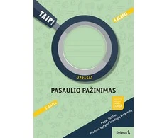 KNYGA Šviesa Pasaulio pažinimas. Užrašai 4 klasei, 1 dalis. Serija TAIP!