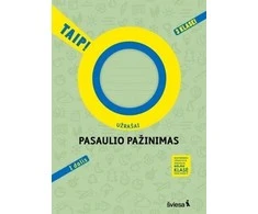 KNYGA Šviesa Pasaulio pažinimas. Užrašai 3 klasei, 1 dalis. Serija TAIP!