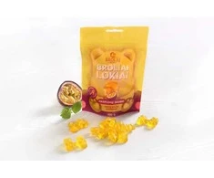 Pasiflorų skonio guminukai Broliai lokiai 100g