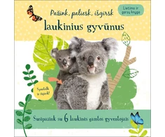 KNYGA Pažink, paliesk, išgirsk laukinius gyvūnus