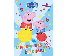 KNYGA Peppa Pig. Linksmybės ir žaidimai