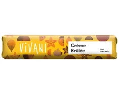 KNYGA Pieniškas šokoladas CREME BRULEE, eko, 40 g