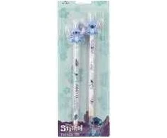 Pieštukai su trintuku Disney Fashion "STITCH PASTEL", 2 vnt.