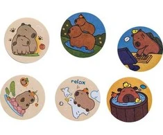 Popieriniai lipdukai indeksai, Capybara 50 lap