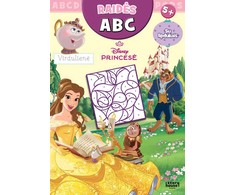 KNYGA Princesės. Užduotėlės su lipdukais ABC