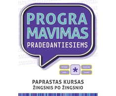 KNYGA Programavimas pradedantiesiems: paprastas kursas žingsnis po žingsnio