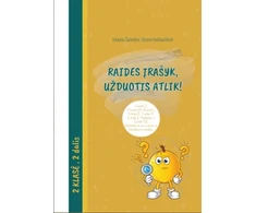 KNYGA Raides įrašyk, užduotis atlik! Mokymo priemonė 2 klasės mokiniams, 2 dalis