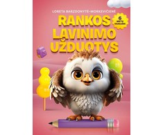 KNYGA Rankos lavinimo užduotys 6 metų vaikams